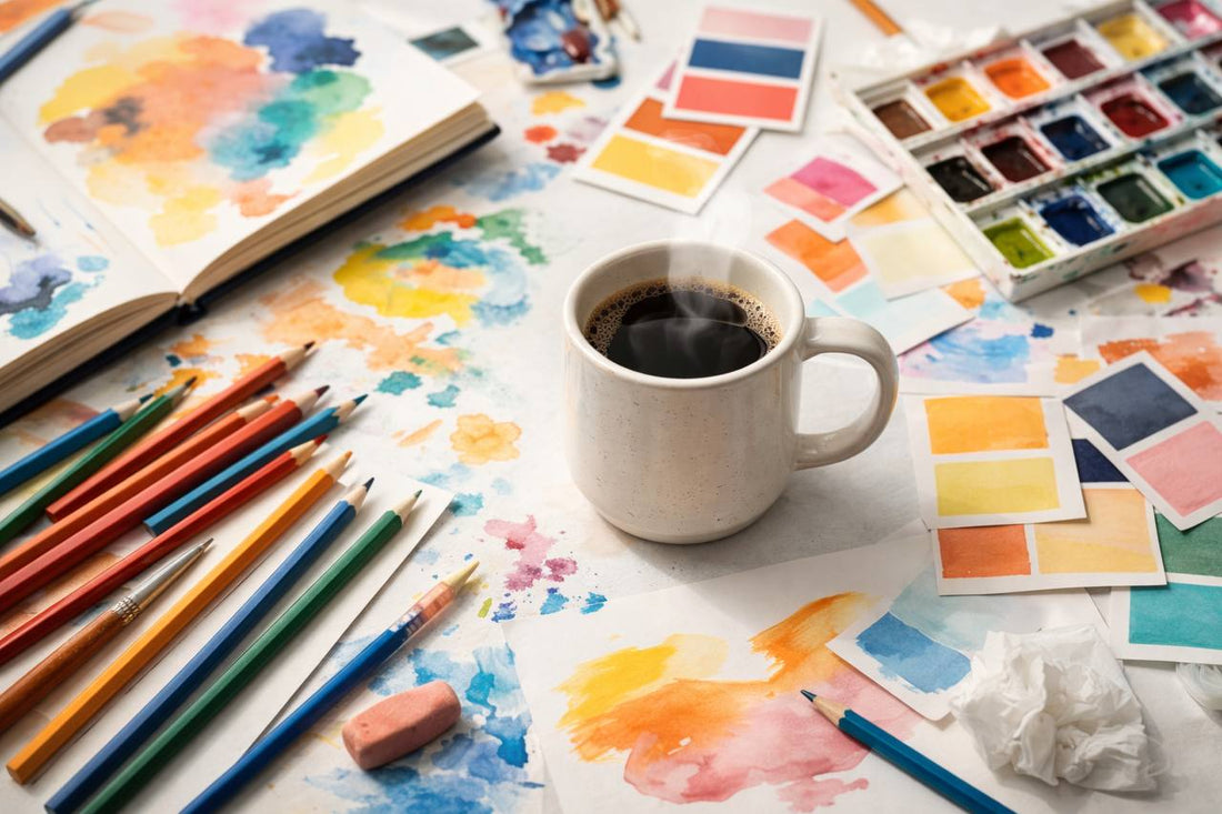 The Creative — Nicaragua Ethiopia light-medium roast coffee blend by Coffee for Humans, creative workspace